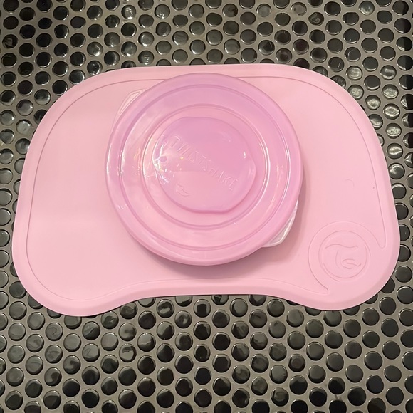 NWOT Twistshake Click Mat + Plate Pastel Purple - Picture 2 of 5